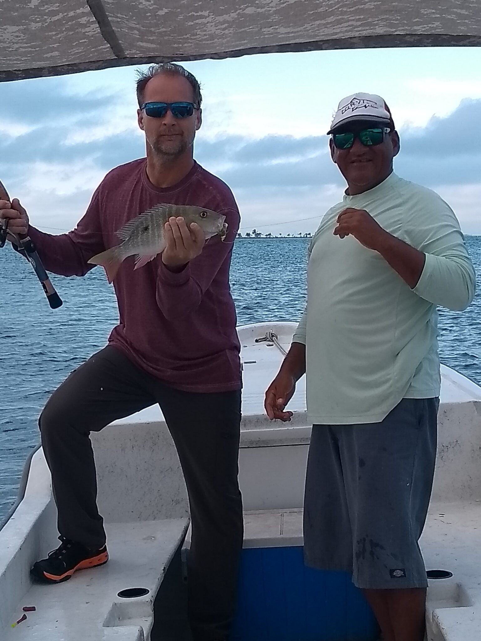 Tarpon fishing in San Pedro Belize
